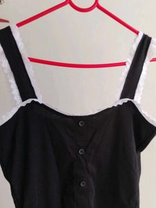 Cute Black Cami Top