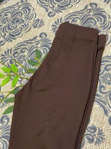 Brown Flare Leggings