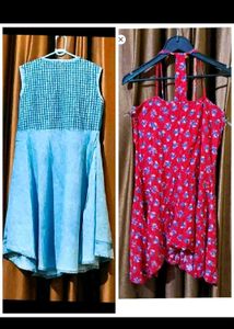Combo Of 4 Dresses Size 40 inches