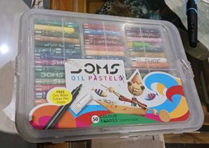 DOMS Oil Pastels - Full Set 50 shades