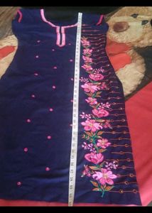 Beautiful Flowered Suit With Duppata