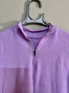 Trendy Purple Collar Top For Women💜