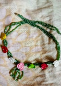 Beaded Pendant Necklace