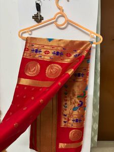 Paithani Saree with stitched blouse