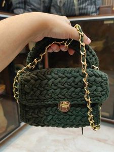Mehndi green handbag