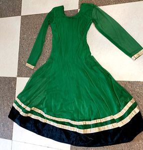 Green Anarkali 💚