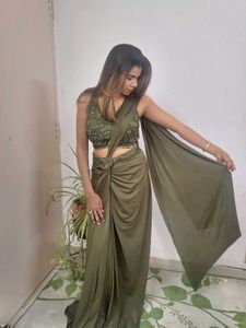 Drape Skirt Saree
