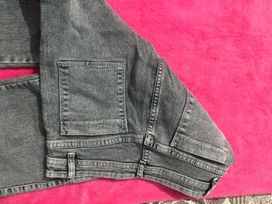 Denim Cargo Pants