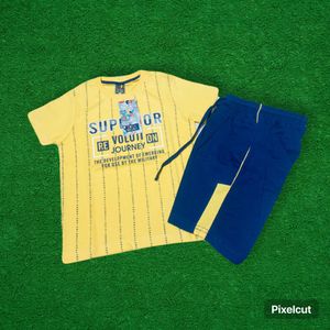 Combo Of 5 T-shirt Shorts Suit