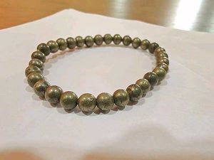 Astro Cart Pyrite Stone Bracelet For Women Golden