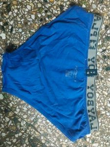 30-32 Size Used Playboy Blue Brief.
