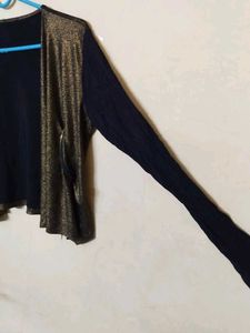 Black And Golden Shrug