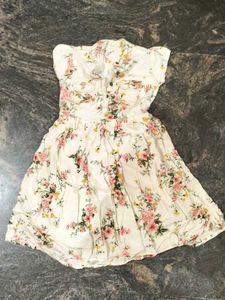 Floral Frock For Girls Of Age 10 To 12