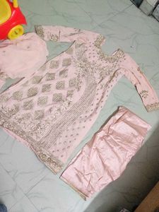 Elegant Pink Salwar Suit