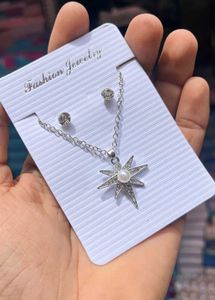 Silver Finish Jewellery Set