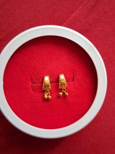 Golden Earrings 18crt