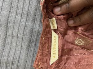 Elegant Pink Kurta with Palazzo and Dupatta