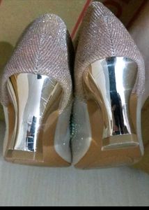 Women Embellished Diamond Heels for Bridal/Wedding