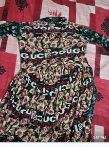 Floral Print Tunic Dress