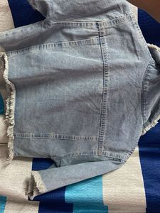 Cropped Denim Jacket