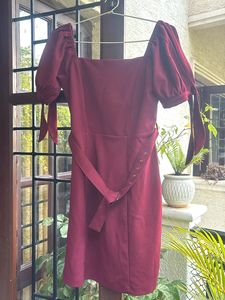 Beautiful Maroon Dress
