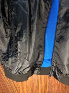 B&amp;C Black Trooper Jacket Men Size Large