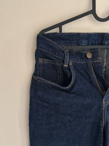 Custom Made Raw Denim High Rise Jeans