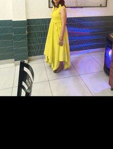 lime green yellowish Casual Dress