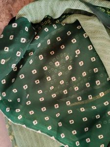 bandhani saree