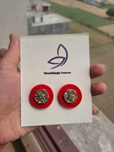 Combo Of 5 Fabric Studs.