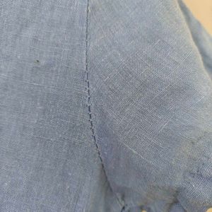 100% Linen Worked Top