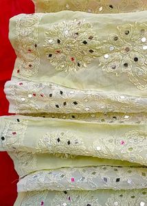 Lakhnavi Palazo Set With Dupatta.