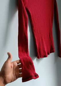 🇷🇺 Red Fitted Sweater