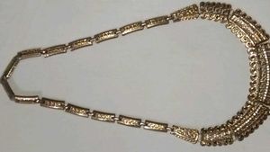 Elegant Gold-Tone Necklace
