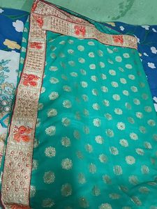 Saree With Heavy Border