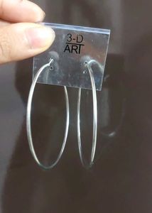 Silver Hoop Earrings