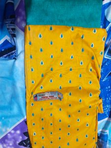 Yellow Green Suit Fabric