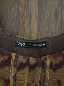 Zara Print Corset Top