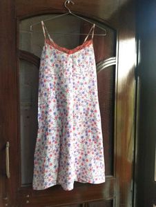 Cotton Floral Night Dress