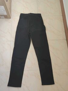 Black Straight Leg Jeans