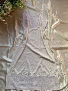 White Slip Dress