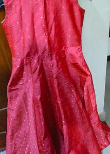 Pink &amp; Blue Embellished Dress