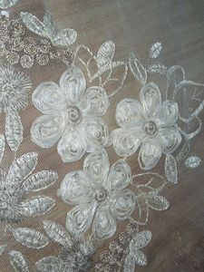 Net Embroidery Curtain
