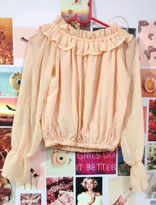 Off Shoulder Long Sleeves