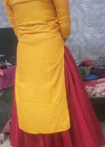 Skirt With Saree And Kurti Available