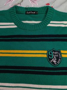 Striped Knit Sweater