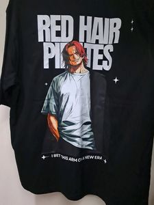 RED HAIR PIRATES T-Shirt ...BLACK