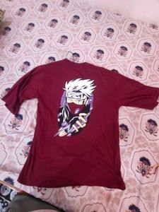 Maroon Graphic T-Shirt