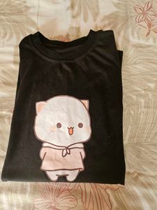 Black Casual T Shirt