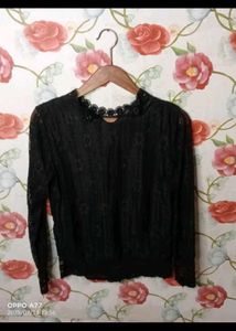 Combo Off 4 Top Elegant Black Lace